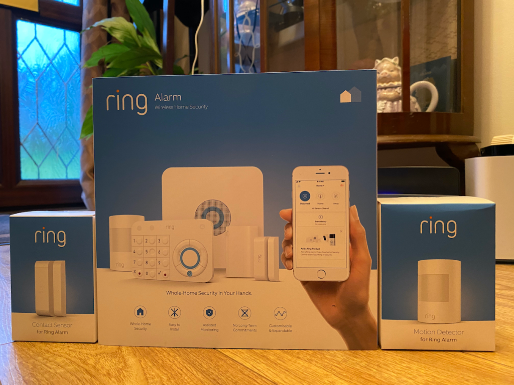 Ring security installer London testing motion alerts and chime notifications